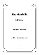 The Mandolin in C Major Vocal Solo & Collections sheet music cover